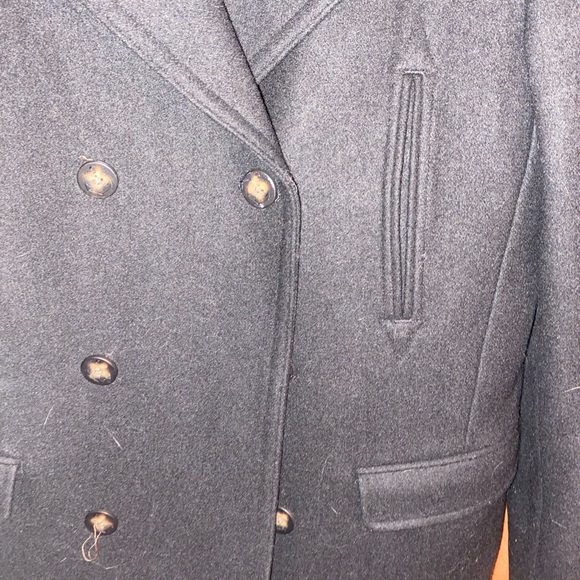 Ralph Lauren doubled breasted pea coat EUC - Picture 3 of 6